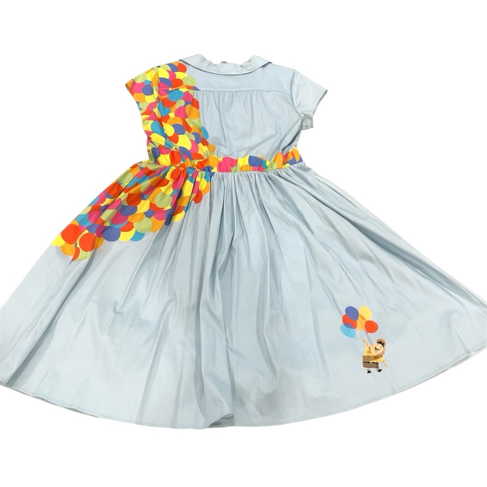 Rare Disney Up Balloon Dress Size Large NWT Carl Fredricksen House - Picture 3 of 11